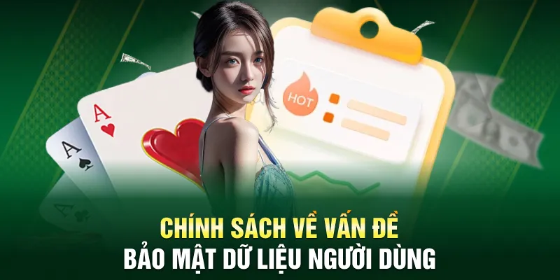 Chính sách về vấn đề bảo mật dữ liệu người dùng