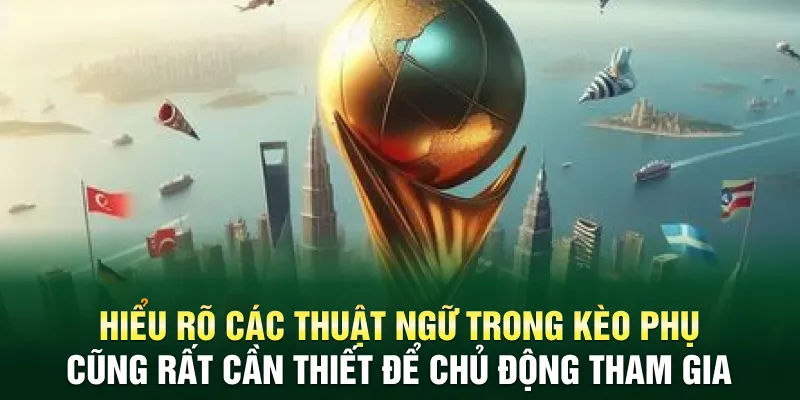 Hiểu rõ các thuật ngữ trong kèo phụ cũng rất cần thiết để chủ động tham gia